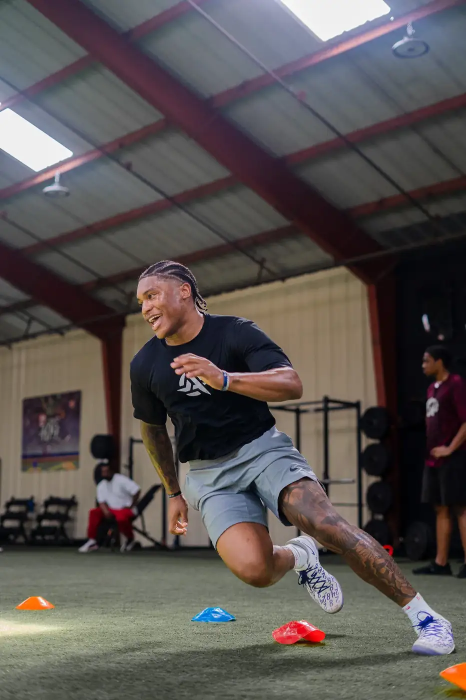 Footwork and focus