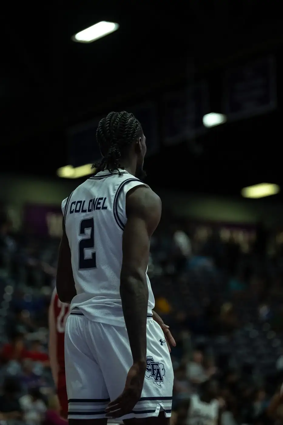 SFA basketball — game portrait