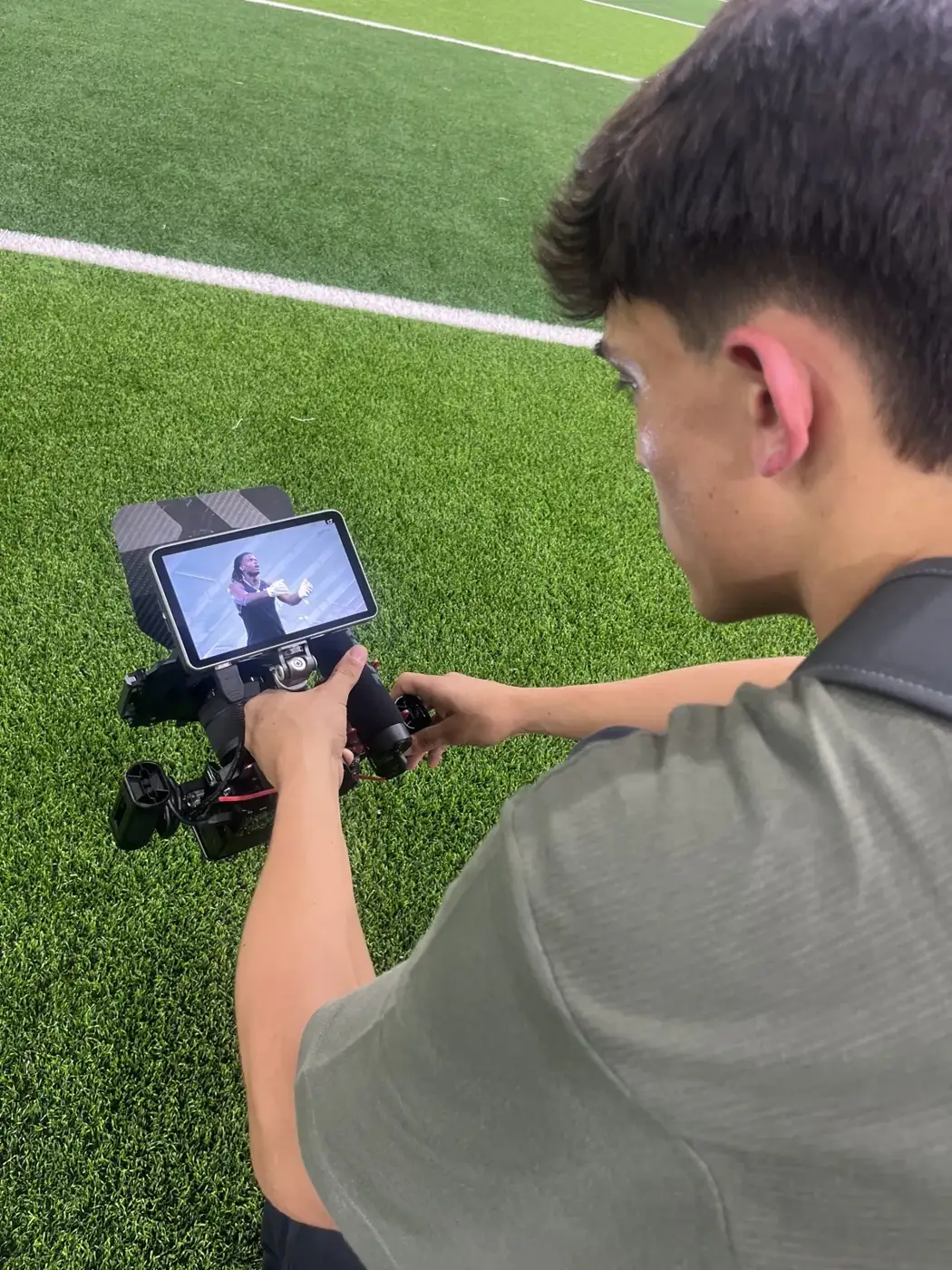 Framing a training shot