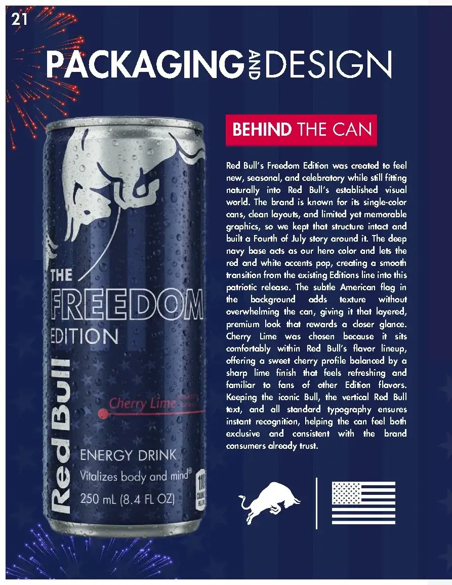 The Freedom Edition.: Packaging design