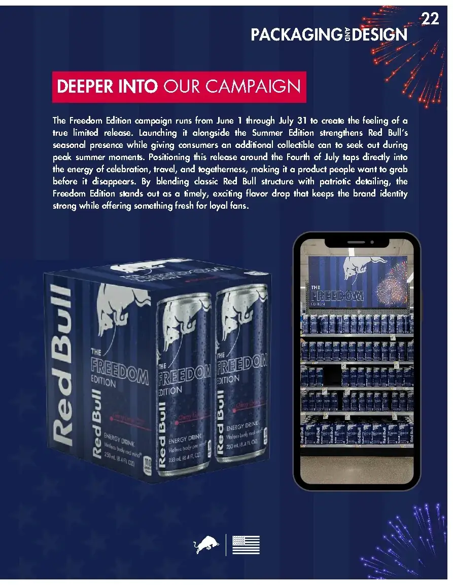 The Freedom Edition.: Retail packaging and display concepts